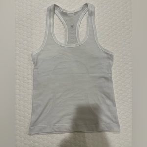 Lululemon Swiftly Tech Tank (racer Length) - white 4
